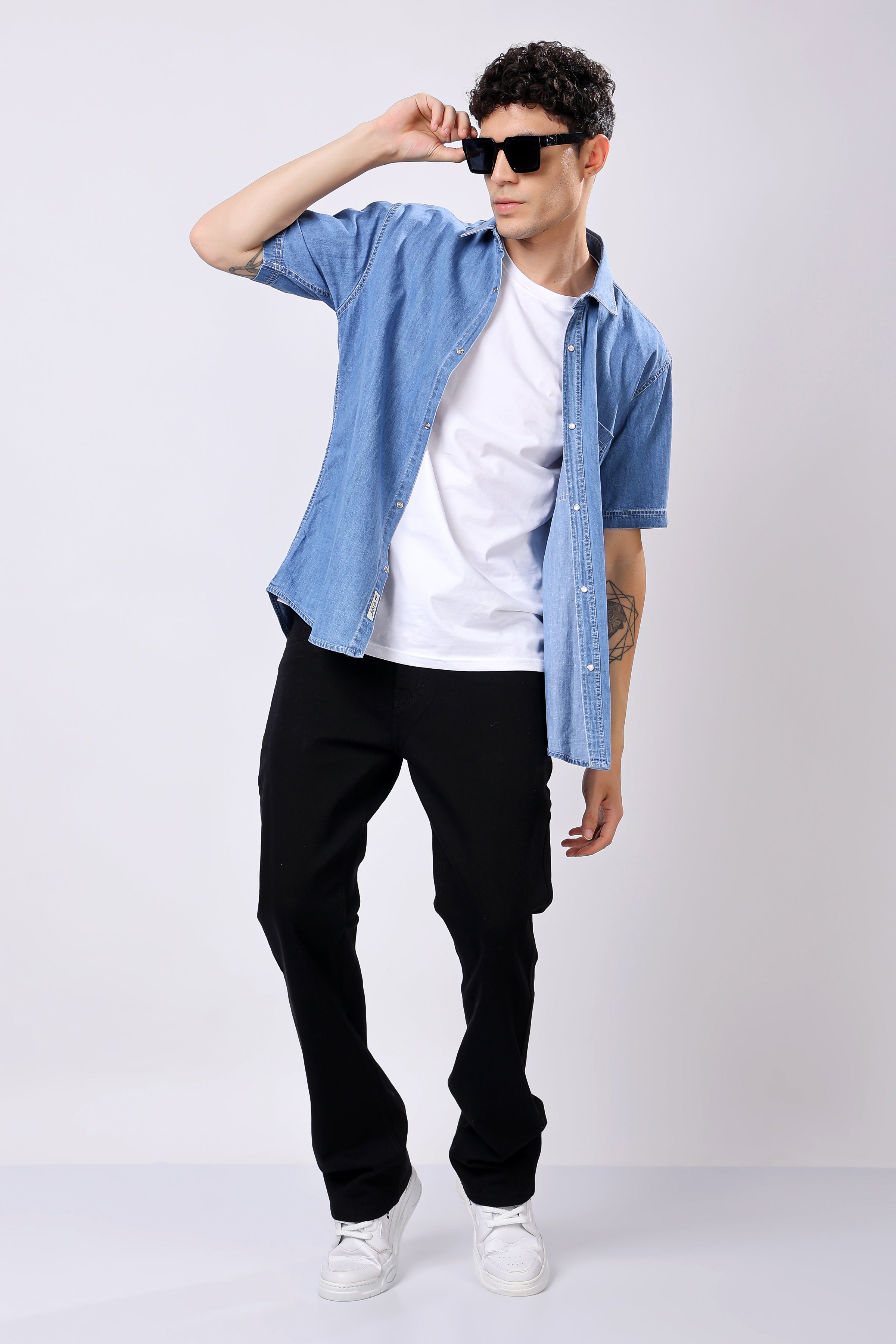Stylox Denim Casual Shirt
