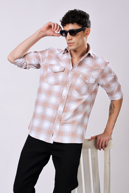 Stylox Casual Check Shirt