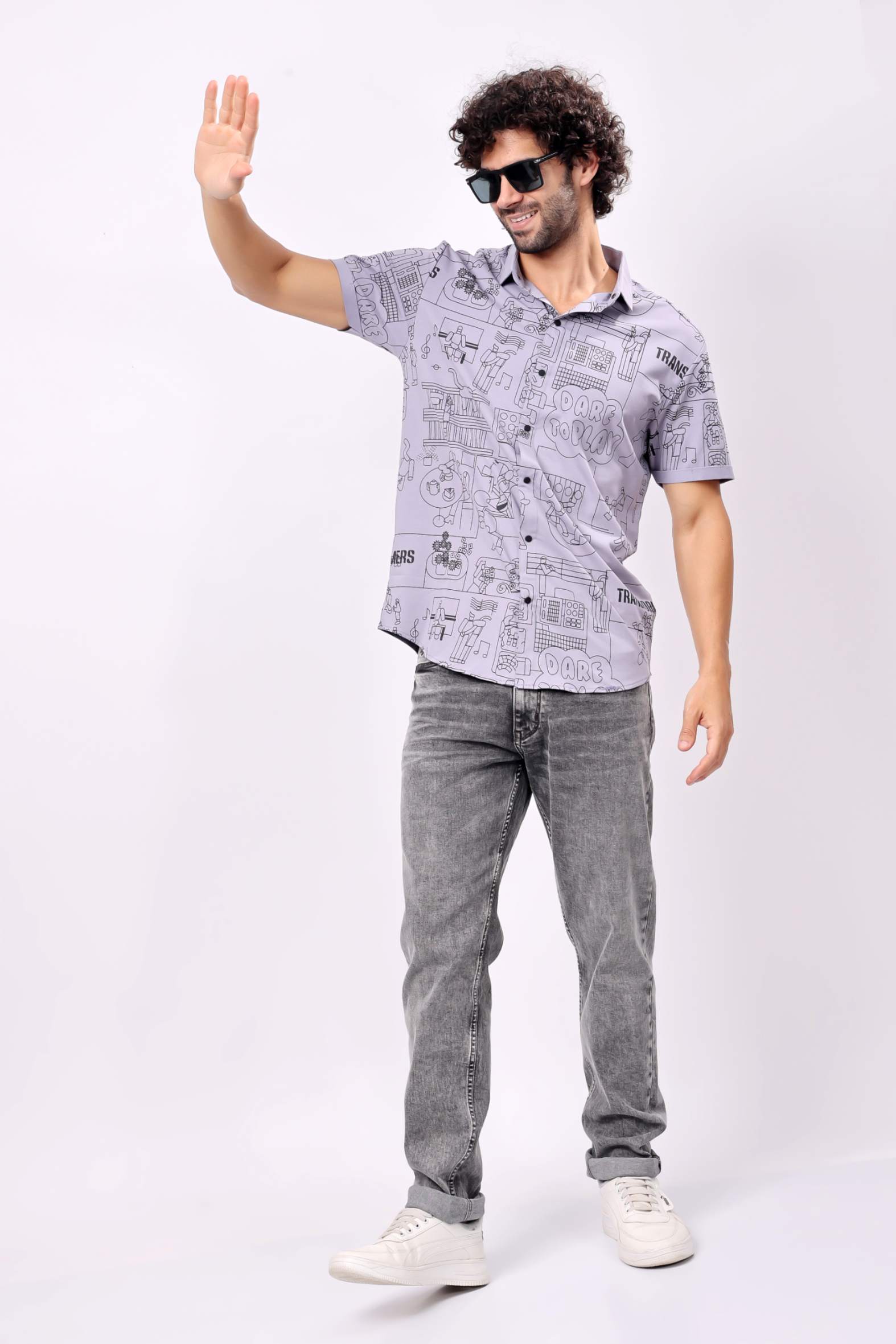 STYLOX OPEN SHIRT | Half Sleeves - Stylox