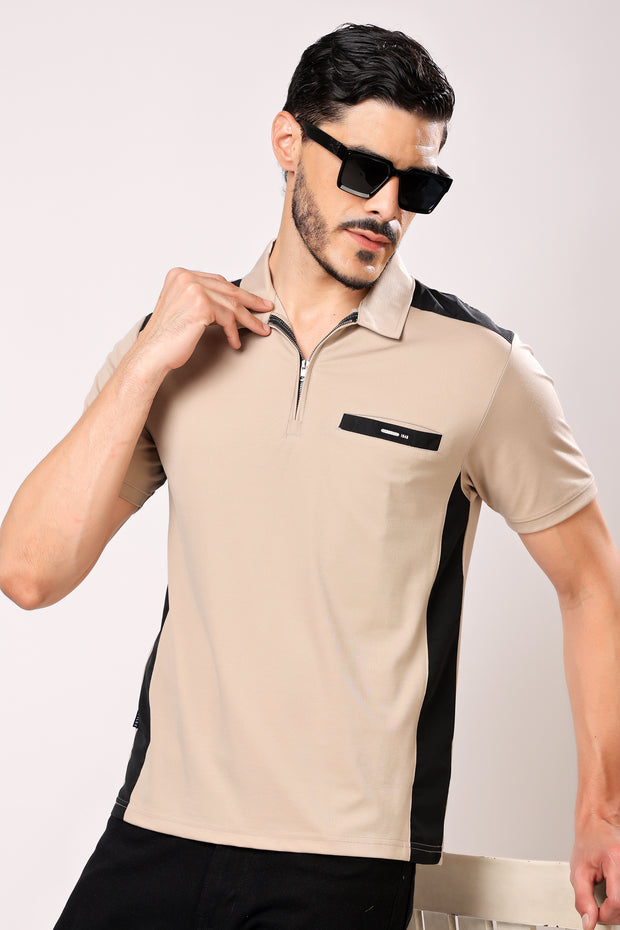 Stylox Polo Neck Casual T-Shirt For Men
