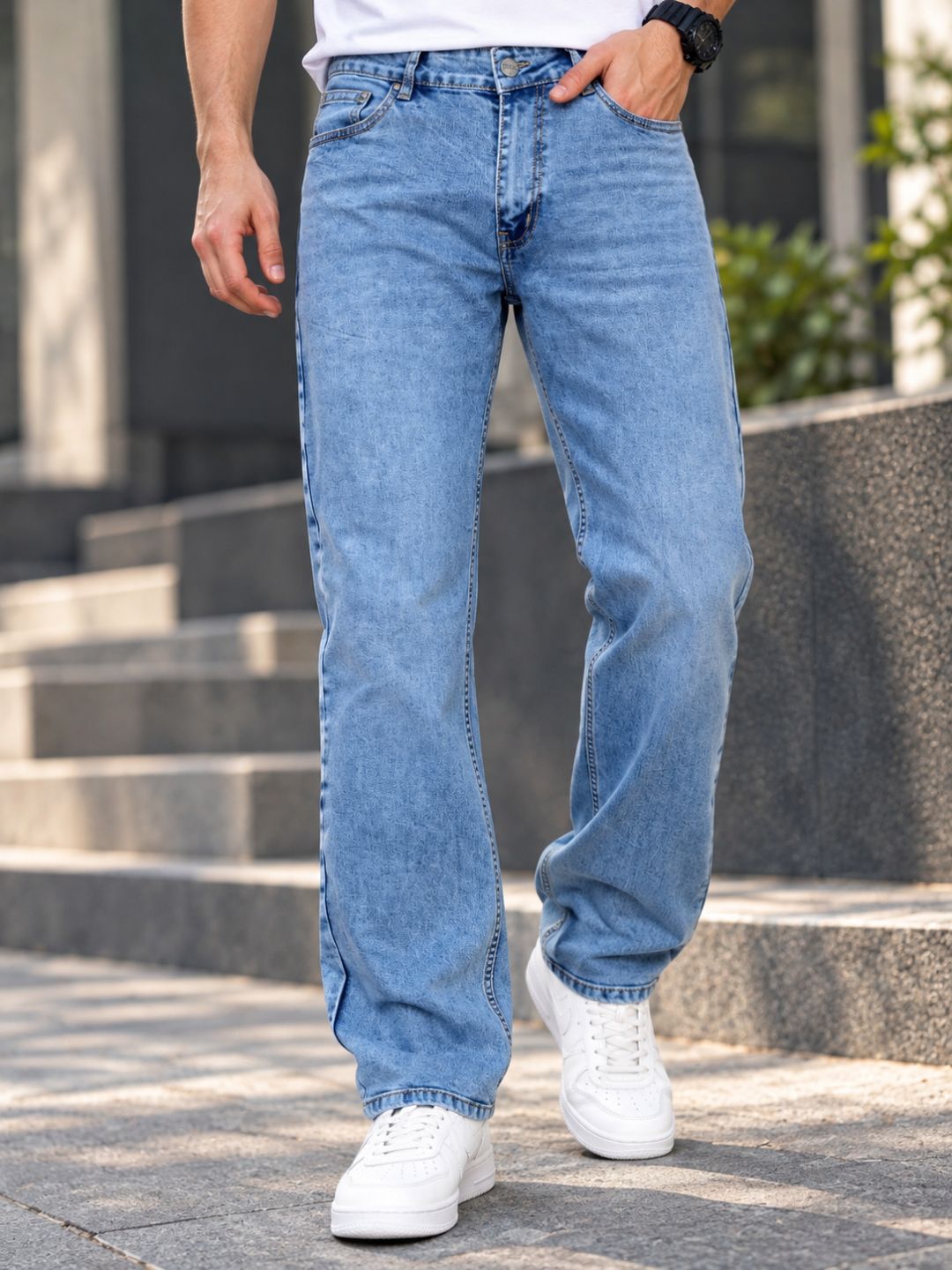 Stylox Men's Slim Fit Stretchable Denim Jeans