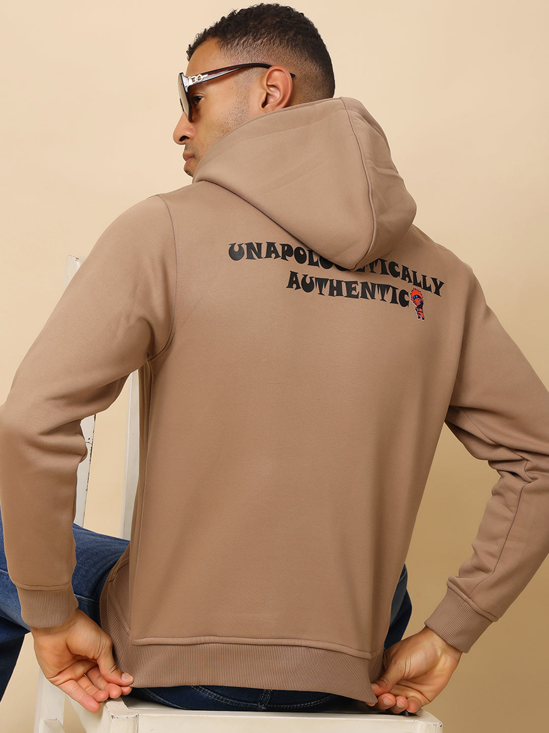 Stylox Regular Fit Men’s Printed Hoodie – Trendy Comfort Wear for Everyday Style