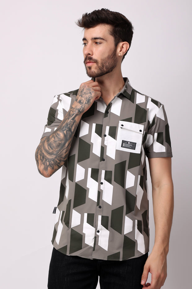 Stylox Brick Shirt For Men