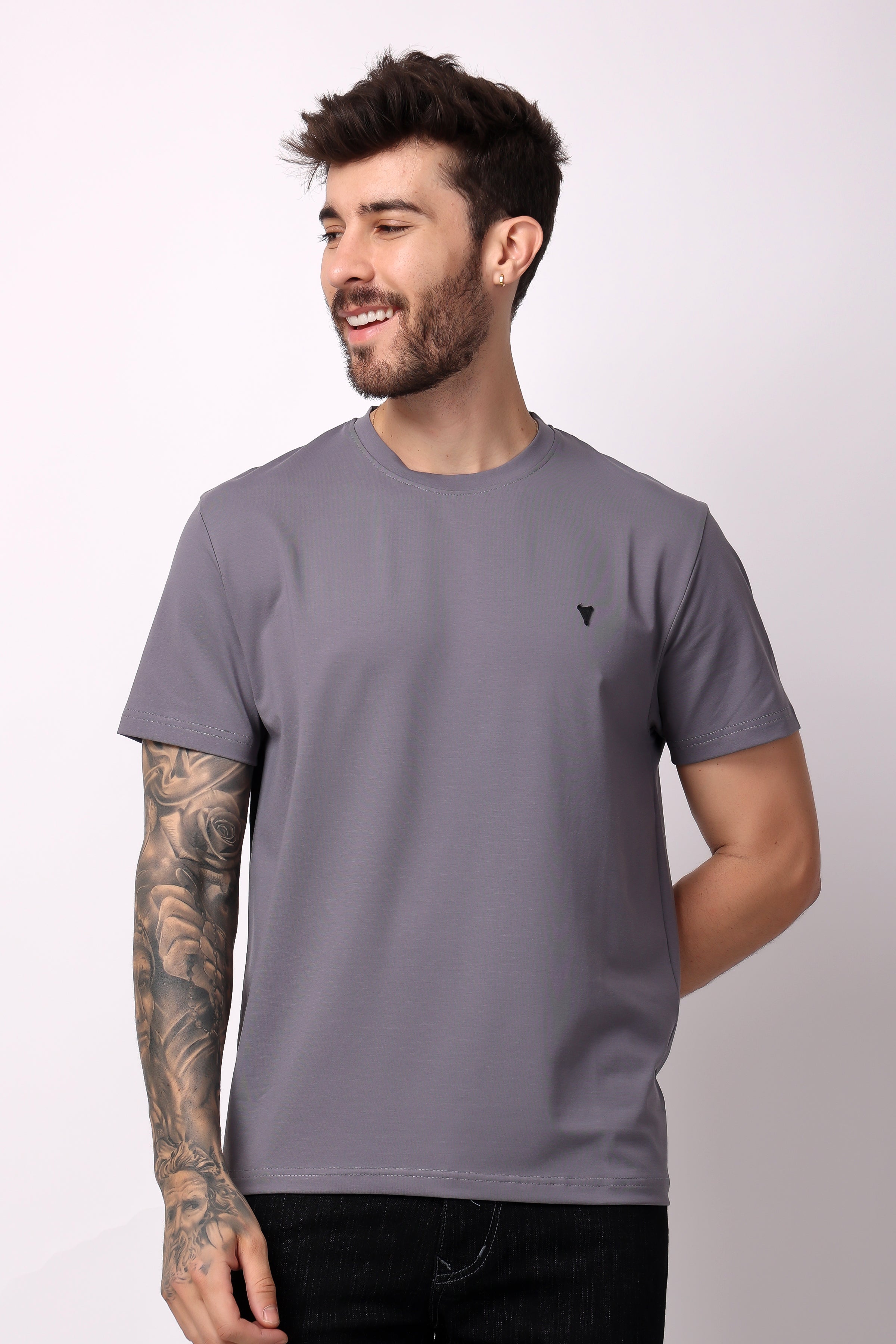 STYLOX SOLID T-SHIRT For Men - Stylox
