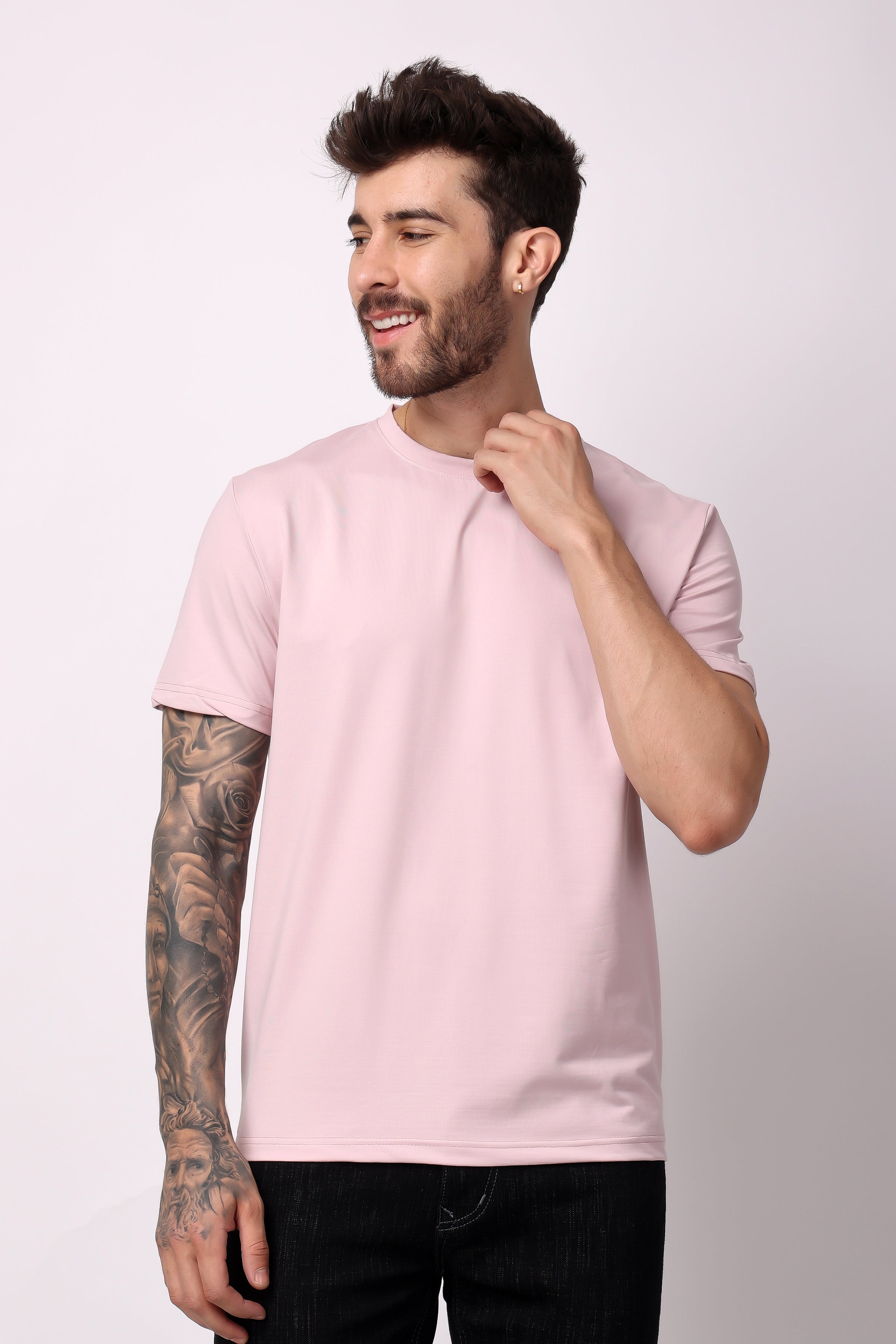 STYLOX SOLID T-SHIRT For Men - Stylox