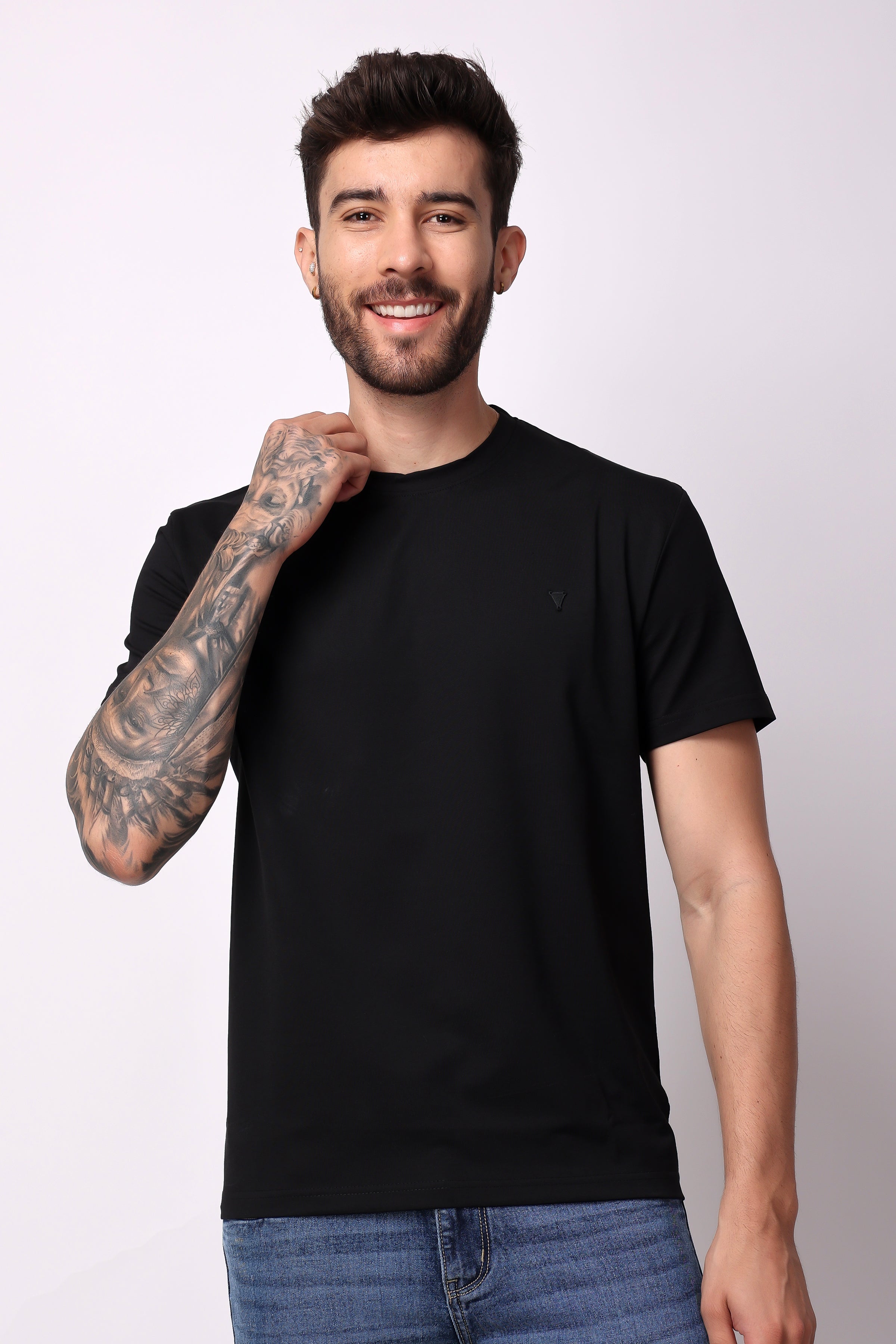 STYLOX SOLID T-SHIRT For Men - Stylox