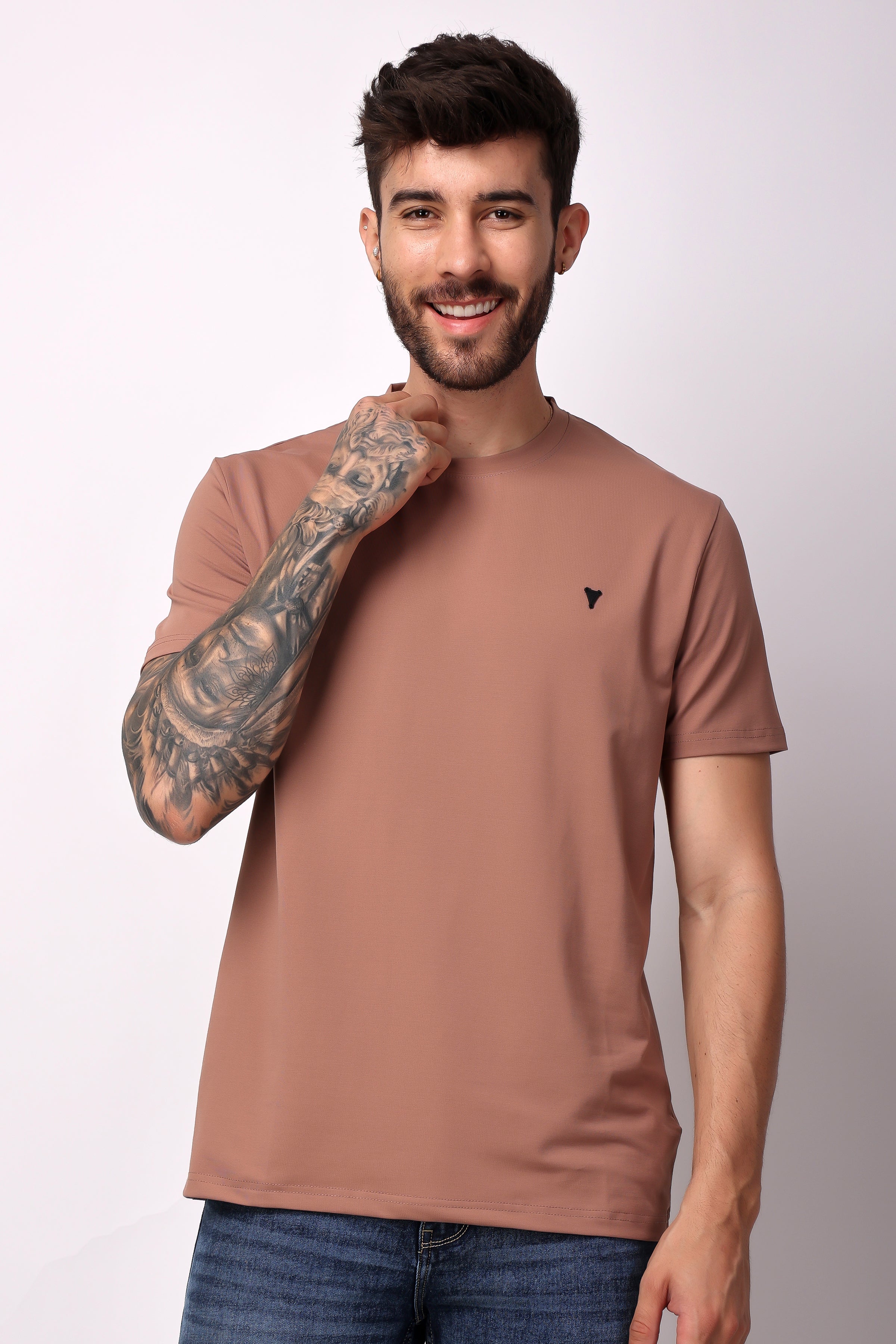 STYLOX SOLID T-SHIRT For Men - Stylox