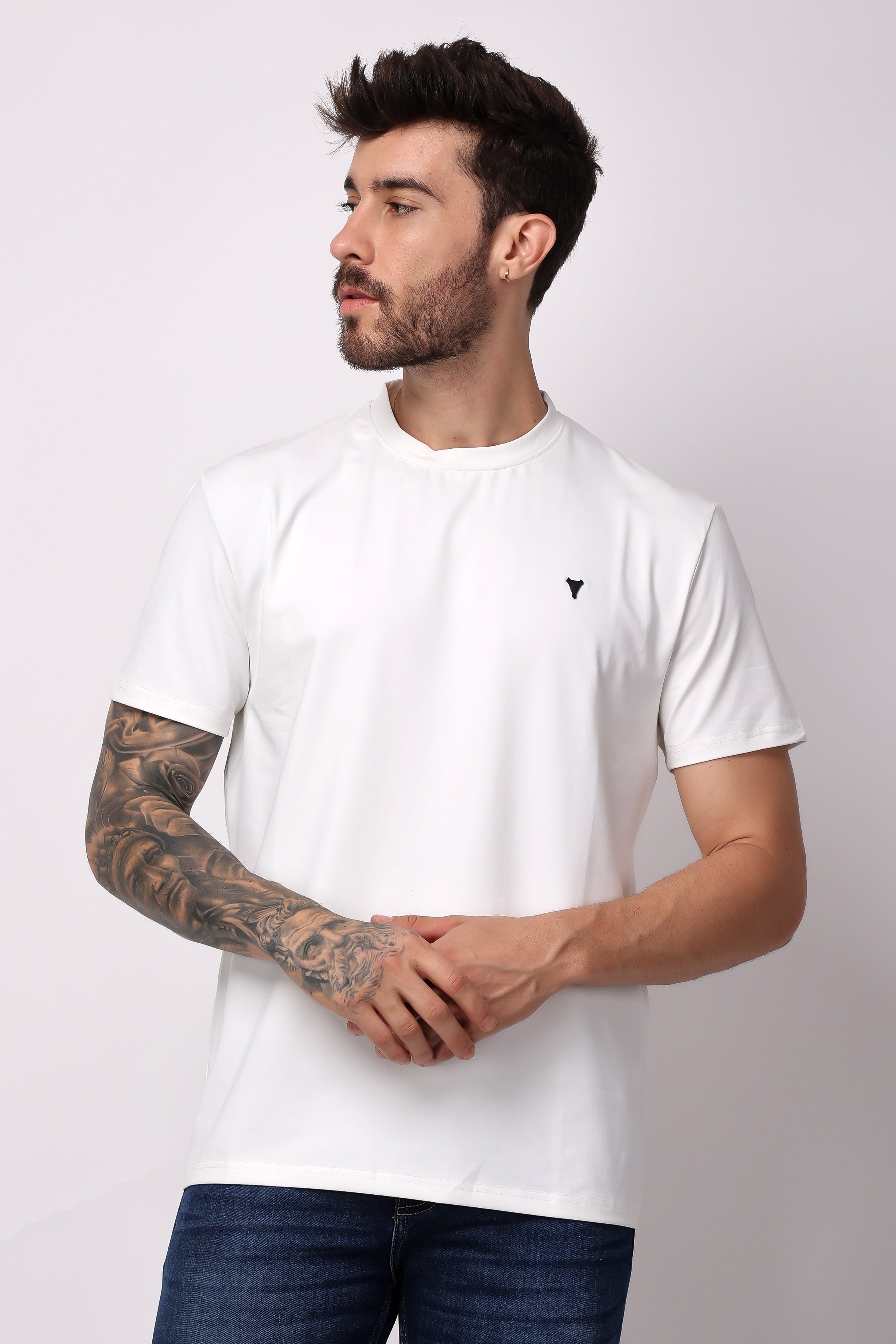 STYLOX SOLID T-SHIRT For Men - Stylox