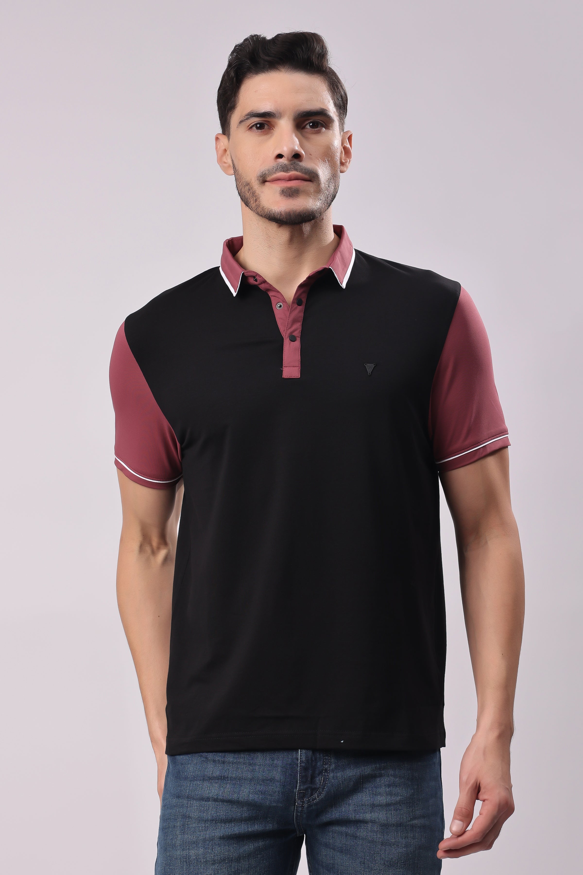 STYLOX SOLID POLO T-SHIRT FOR MEN - Stylox