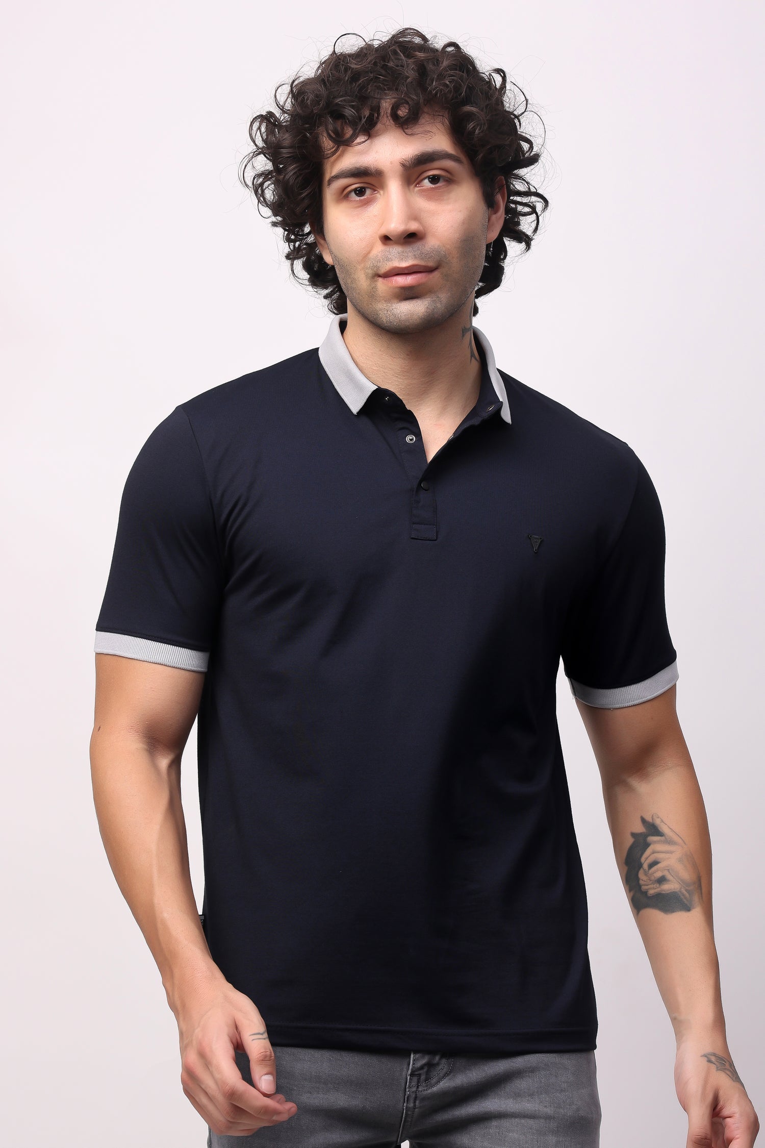 STYLOX SOLID POLO T-SHIRT