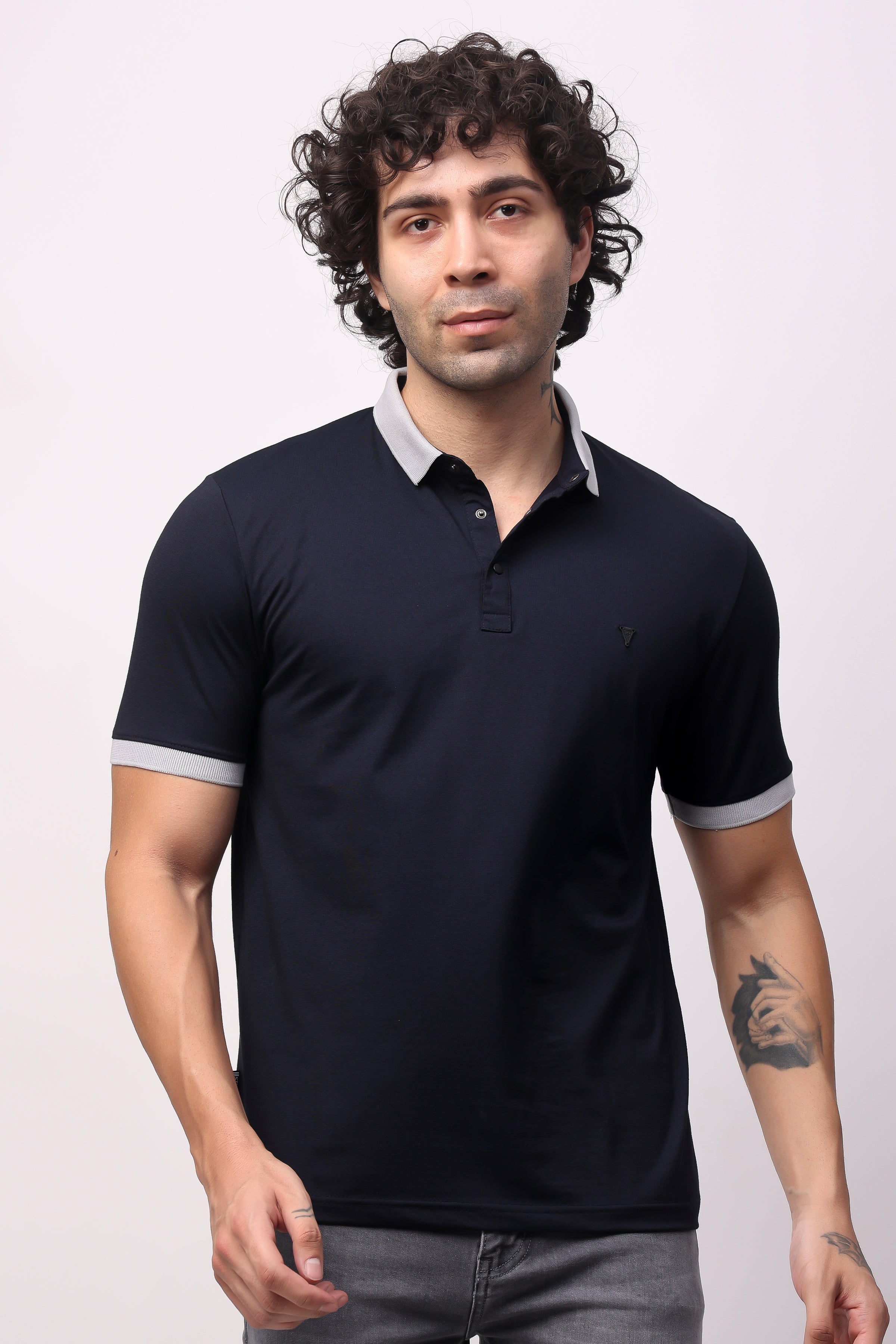 STYLOX SOLID POLO T-SHIRT
