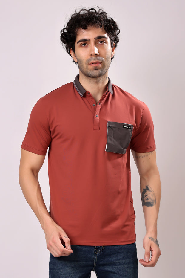 Stylox Solid Polo T-Shirts