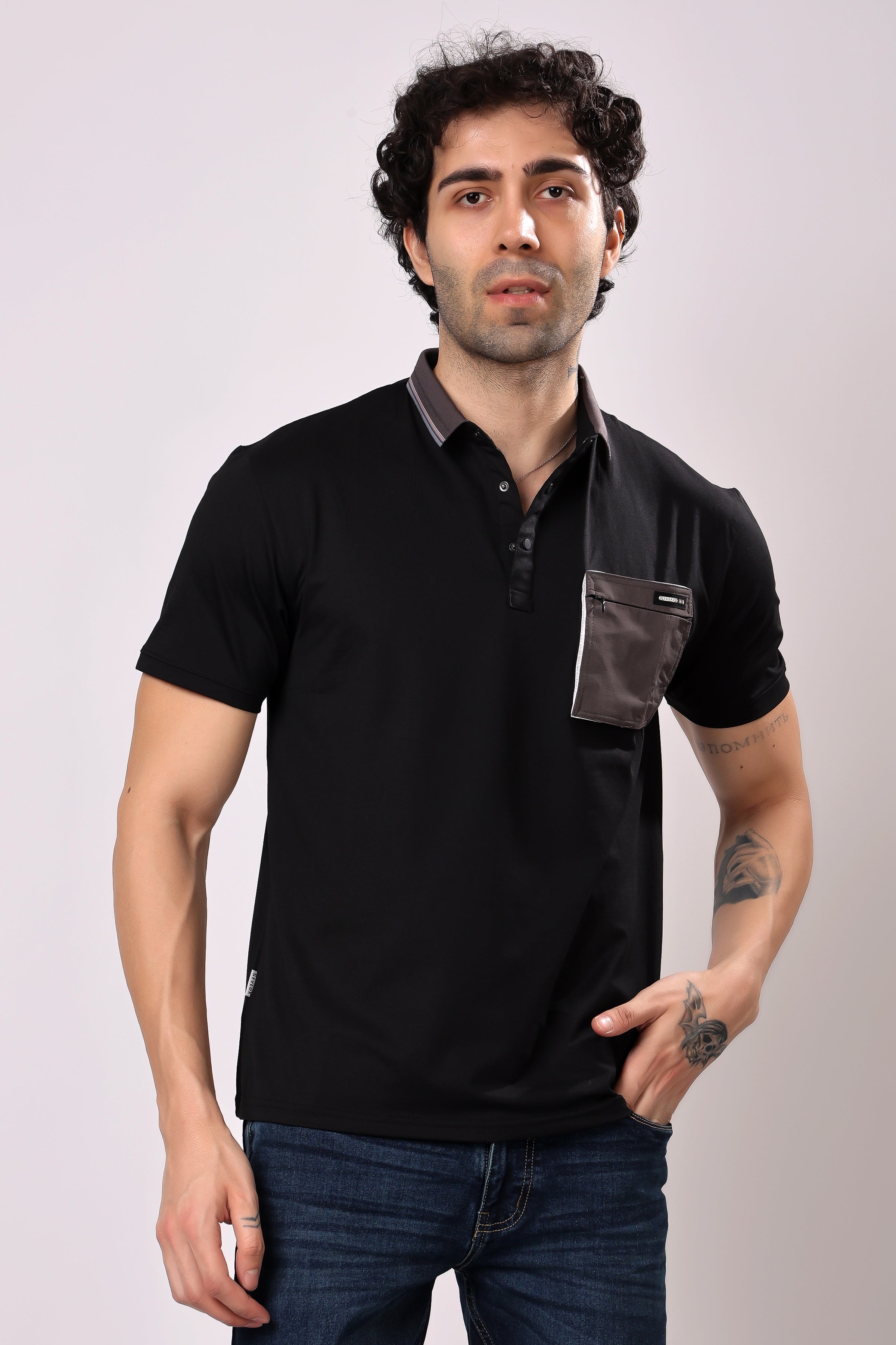 Stylox Solid Polo T-Shirts - Stylox