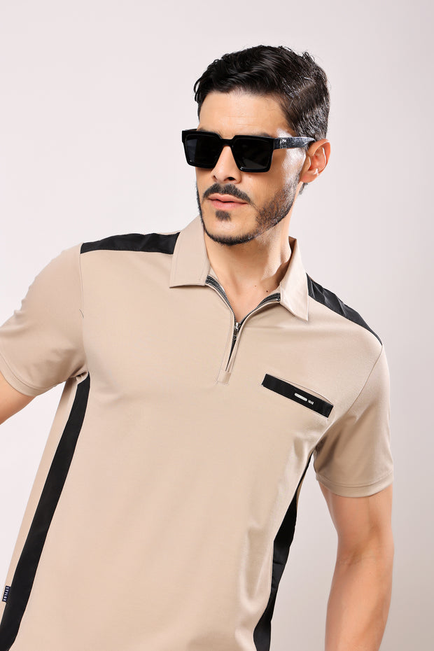 Stylox Polo Neck Casual T-Shirt For Men