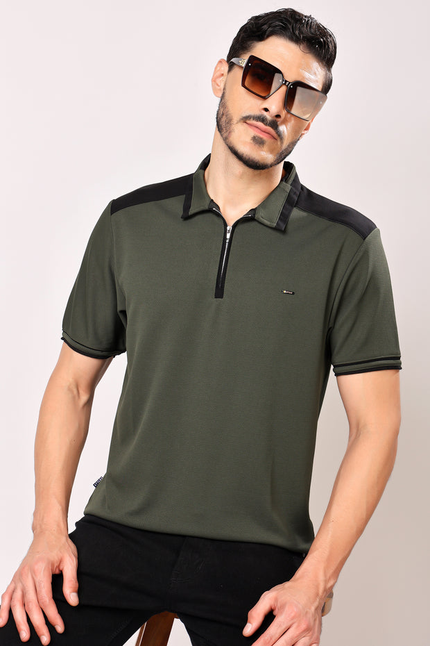 Stylox Men's Polo Neck T-Shirt
