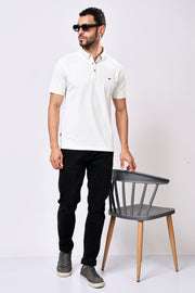 Stylox Solid Polo T-Shirt For Men