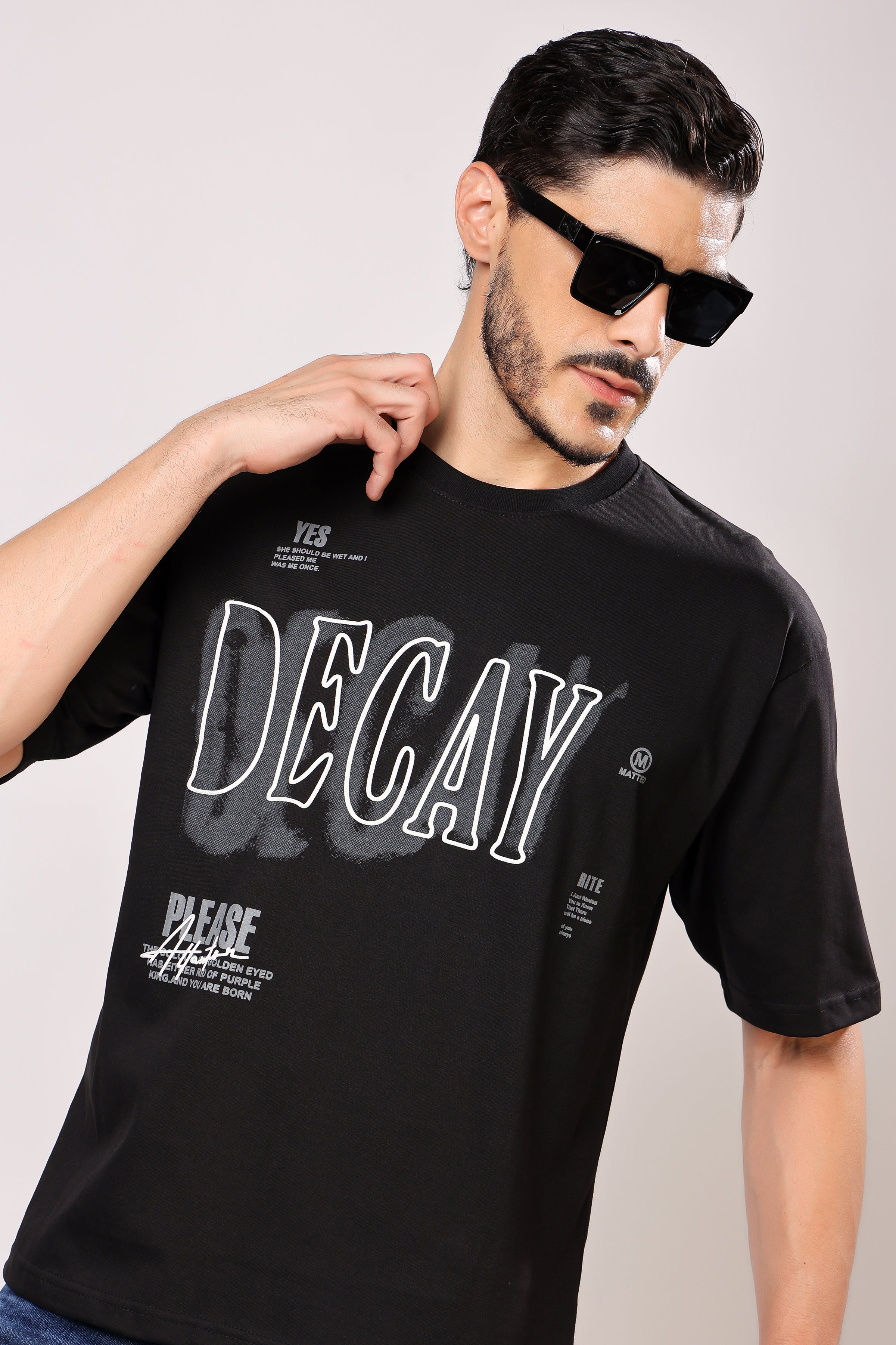 Stylox Printed Crew Neck Men&