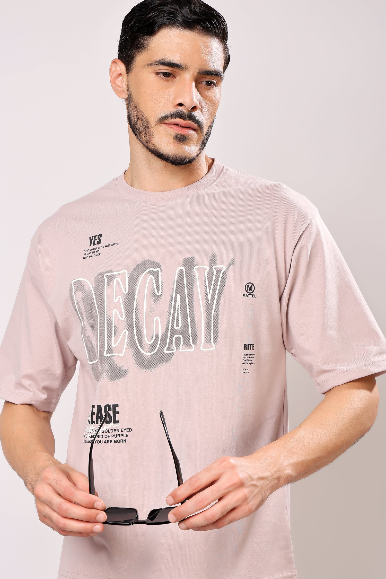 Stylox Printed Crew Neck Men&