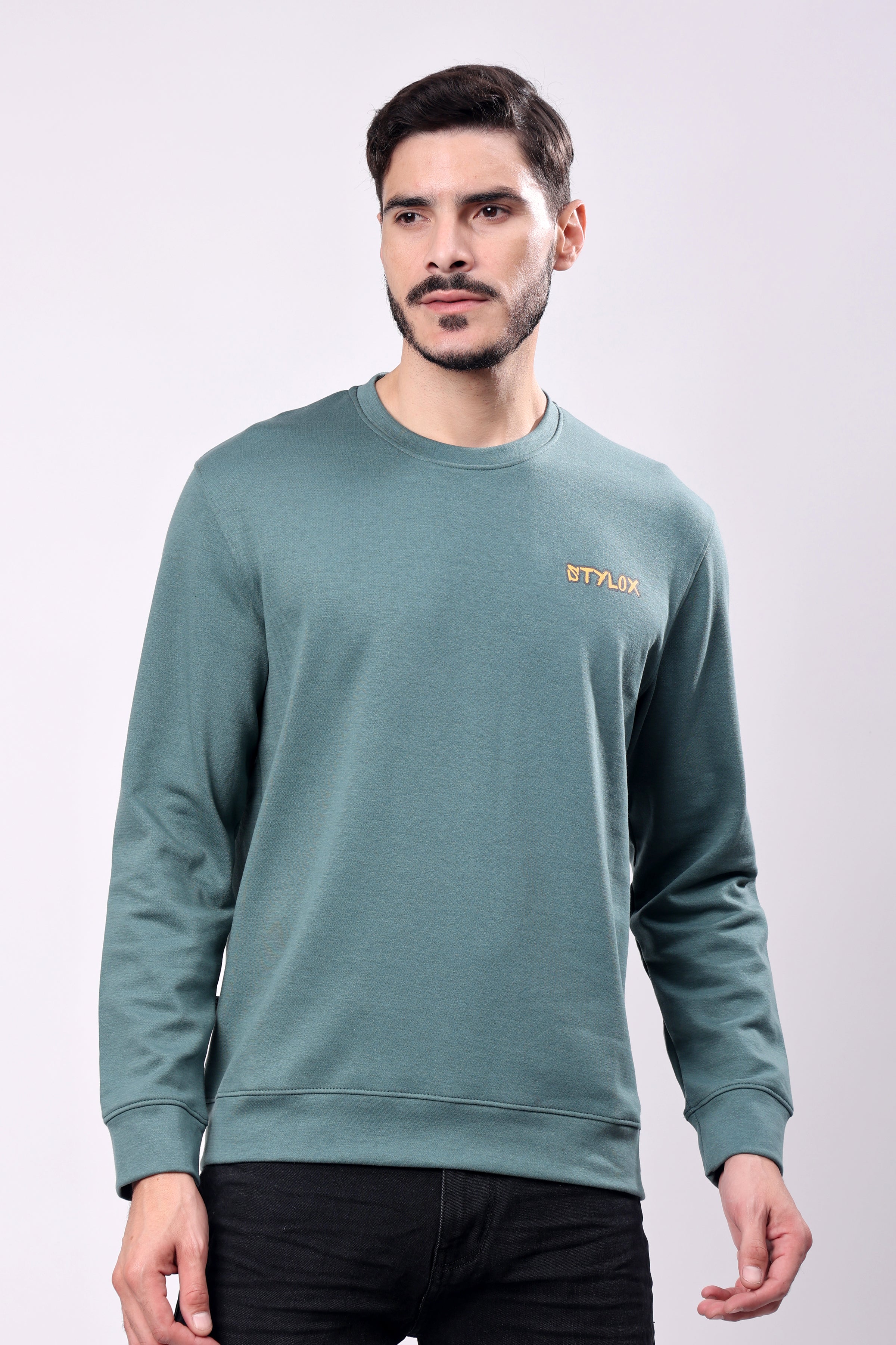 STYLOX Stylish Printed Round Neck SWEATSHIRT - Stylox