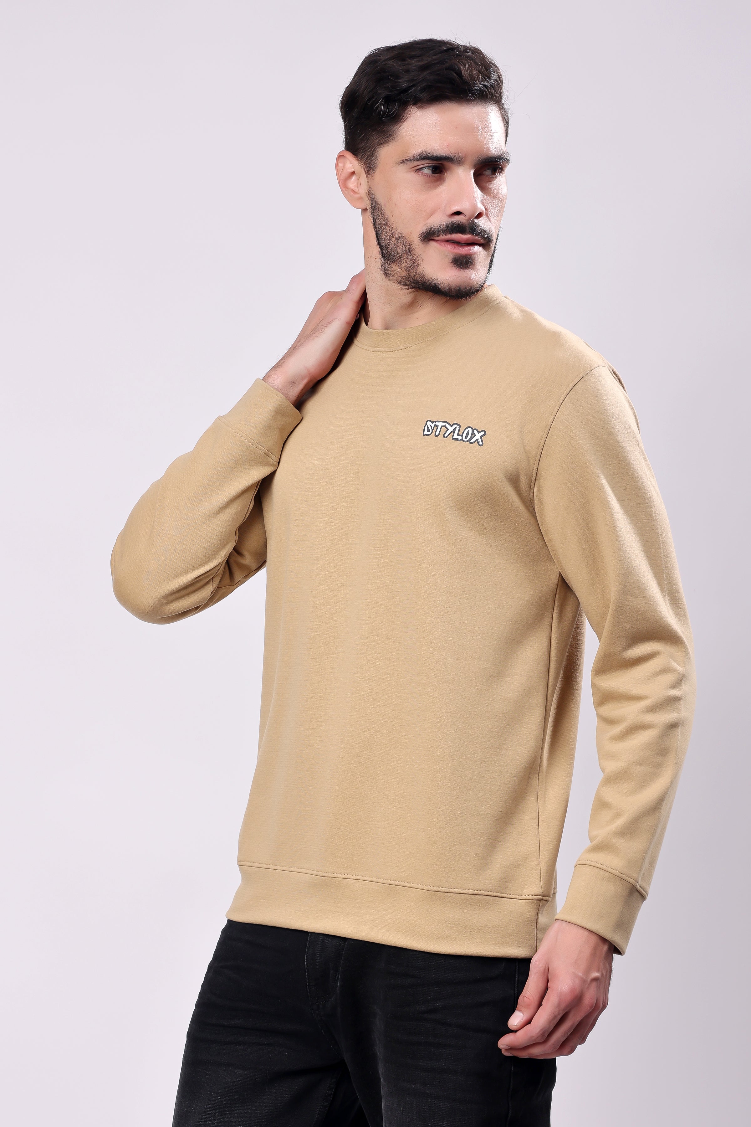 STYLOX Stylish Printed Round Neck SWEATSHIRT - Stylox