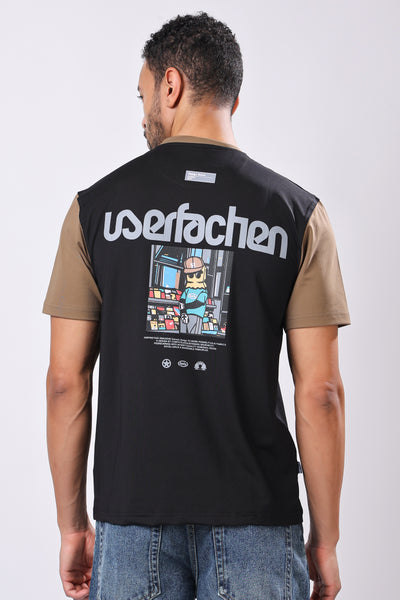 Stylox Printed Round Neck T-Shirt