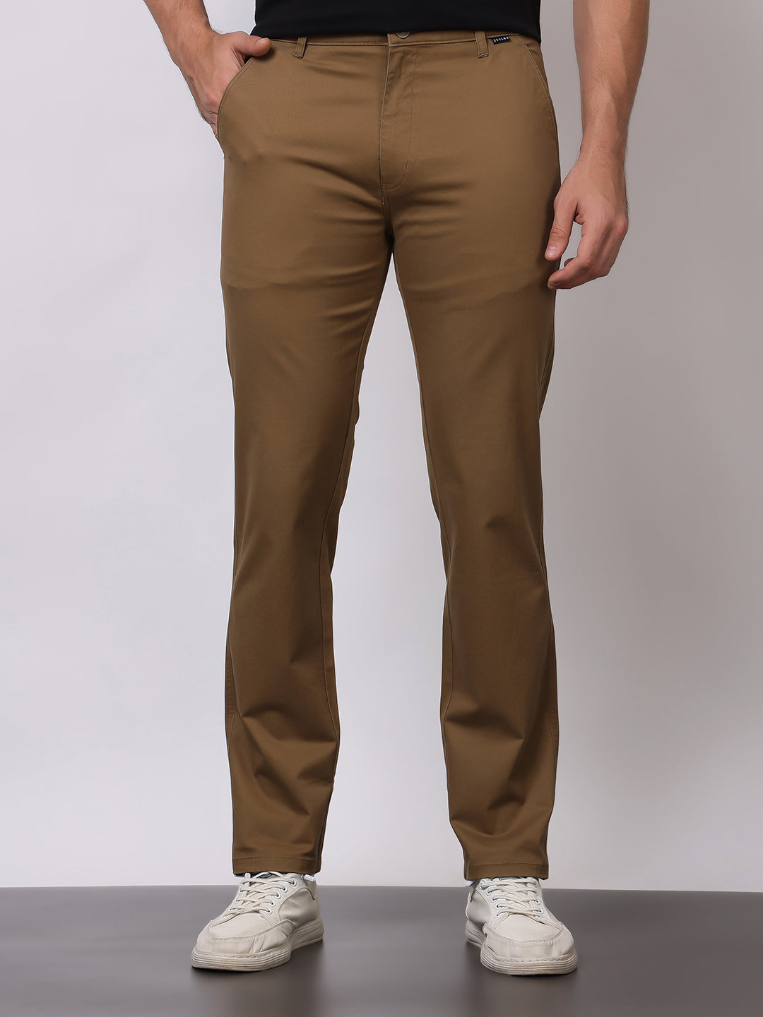 Stylox Men’s Comfort Fit Chinos Trouser | Premium Cotton Pants | Stylish Casual & Office Wear Trousers for Men
