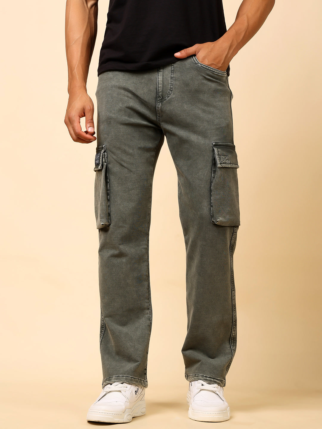Stylox Comfort Fit Cargo Pants for Men Modern Casual Wear