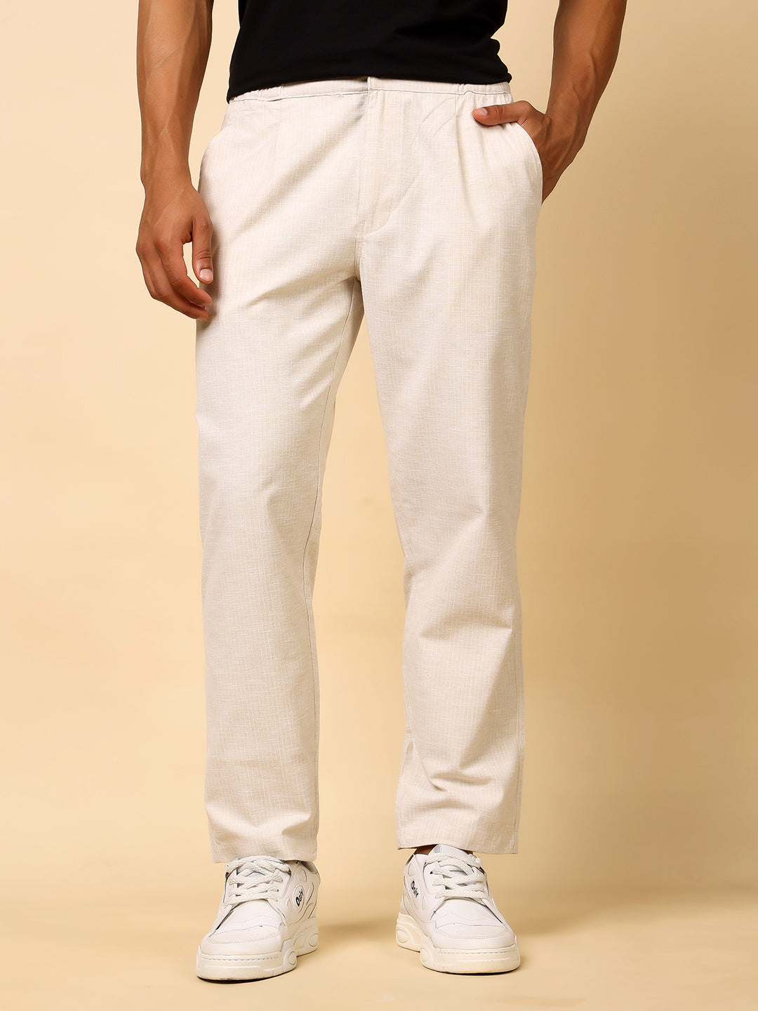 Stylox Men’s Classic Fit Trousers – Comfortable Formal & Casual Wear