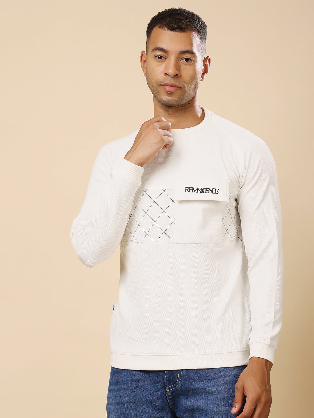 Stylox Men’s Round Neck Full Sleeve Sweatshirt – Classic Fit, Soft Fabric & Cozy Winter Wear