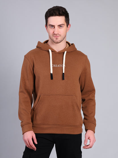 Stylox Men’s Winter Printed Hoodie | Pullover Sweatshirt with Kangaroo Pocket &amp; Hood | Warm Casual Wear