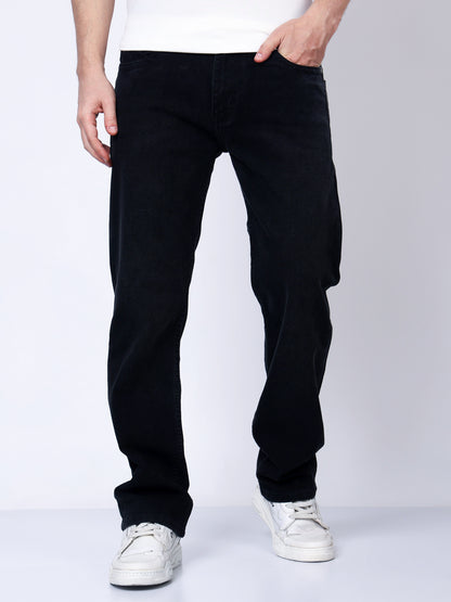 Stylox Men’s Mid-Rise Comfort Fit Stretchable Mid Grey Denim Jeans - Stylox