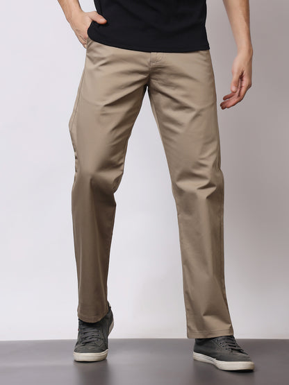 Stylox Men’s Premium Straight Fit Cotton Trousers – Casual &amp; Office Wear Pants - Stylox