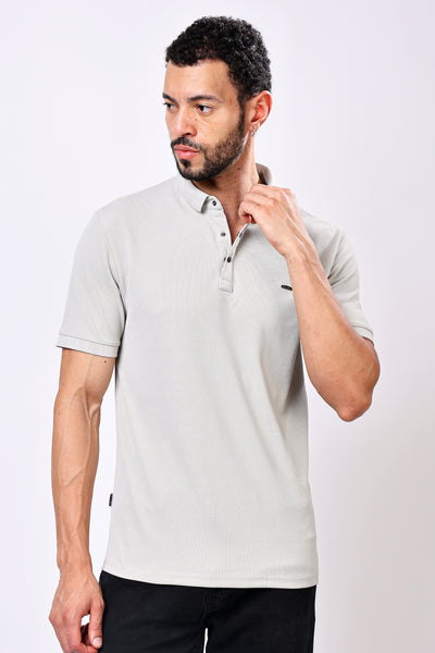 Stylox Solid Polo T-Shirt For Men
