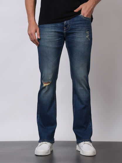 Stylox Men’s Bootcut Fit Jeans – Classic Flared Denim with Modern Comfort