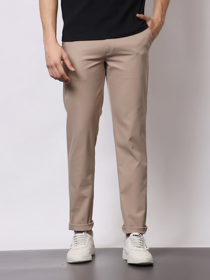 Stylox Men’s Premium Regular Fit Stretch Trousers – Formal &amp; Casual Pants | Wrinkle-Free Office Wear - Stylox