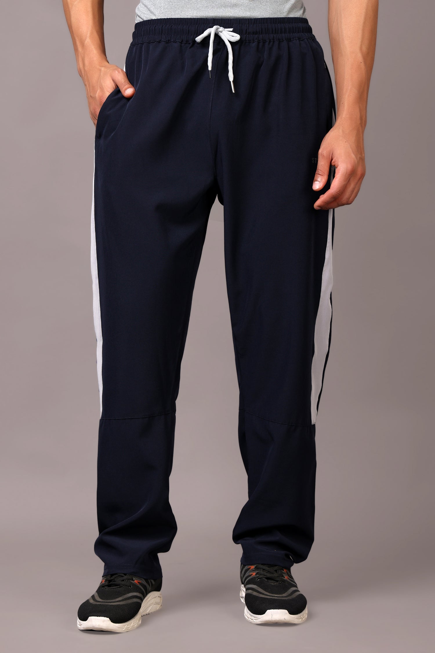 Stylox Classic Men’s Trackpants with Elastic Waist &amp; Side Pockets
