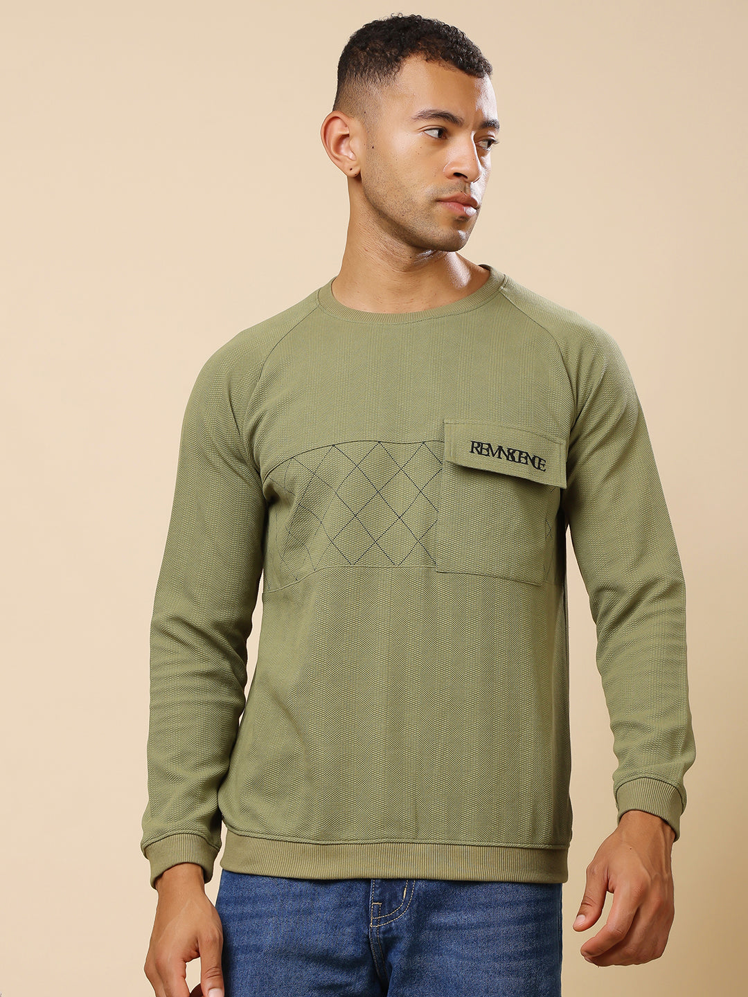 Stylox Men’s Round Neck Full Sleeve Sweatshirt – Classic Fit, Soft Fabric &amp; Cozy Winter Wear