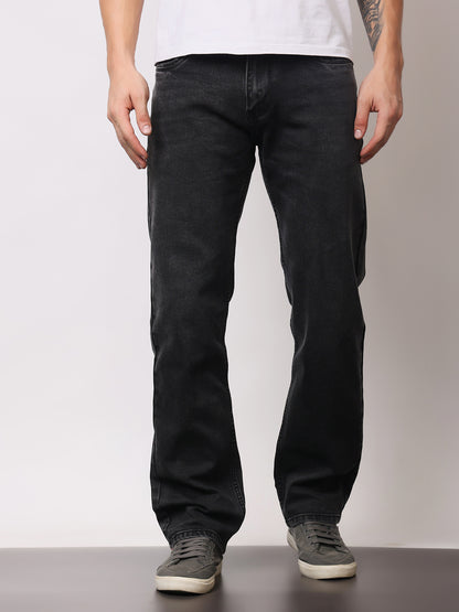 Stylox Men’s Comfort Fit Solid Jeans | Premium Stretchable Plain Denim Jeans for Men | Mid-Rise Relaxed Fit Jeans