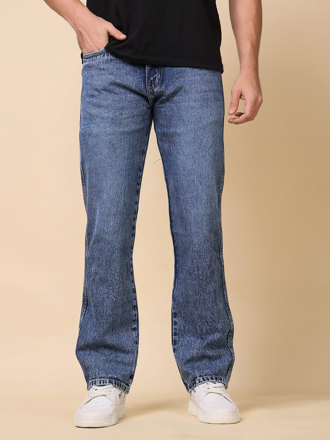 Stylox Men’s Comfort Fit Denim Jeans | Stylish Mid-Rise Jeans | Perfect for Work & Weekend Wear - Stylox