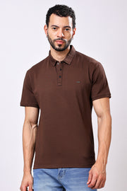 Stylox Solid Polo T-Shirt For Men