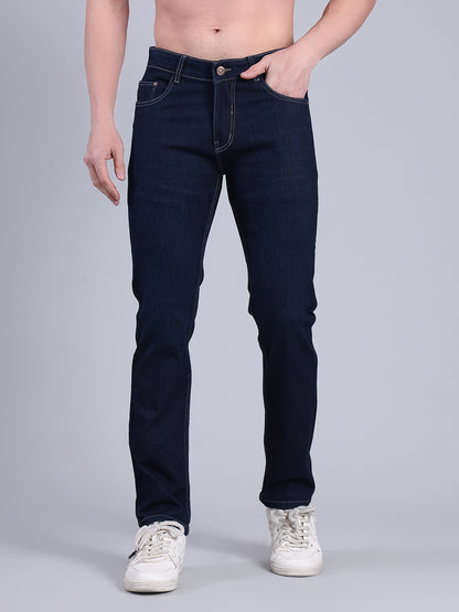 Stylox Men’s Slim Fit Jeans | Mid Rise Stretch Denim with Clean Wash for Everyday Style