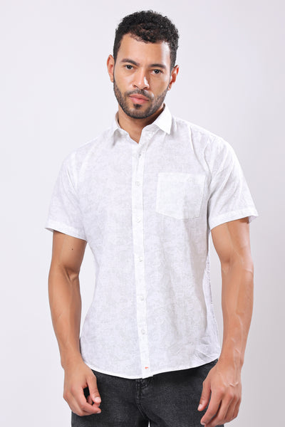 STYLOX HALF SLEEVE PRINTED CASUAL SHIRT