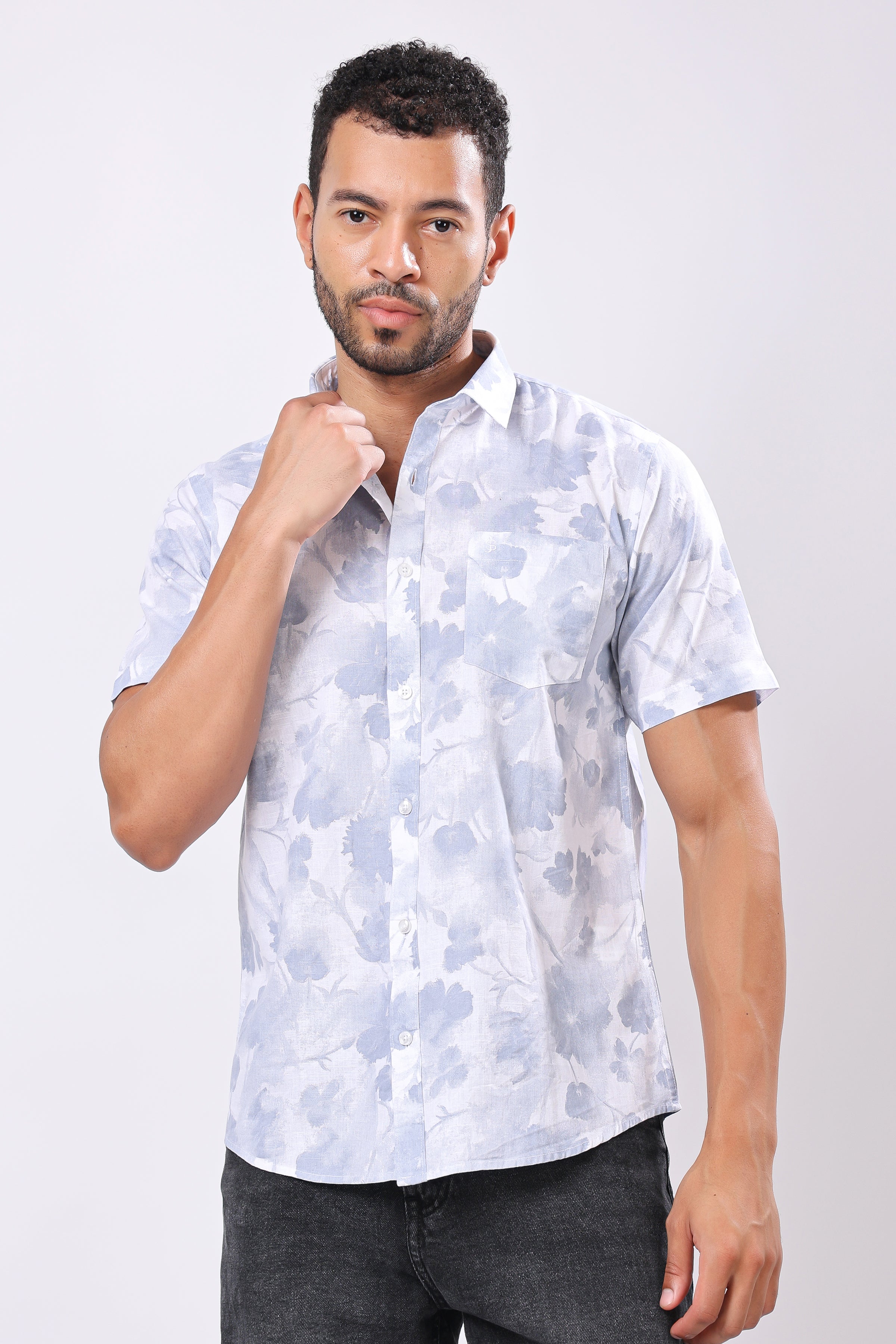 Stylox Printed Half Sleeve Casual Shirt - Stylox