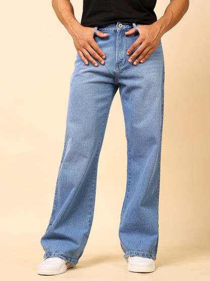 Stylox Men’s Baggy Fit Jeans – Relaxed Casual Denim
