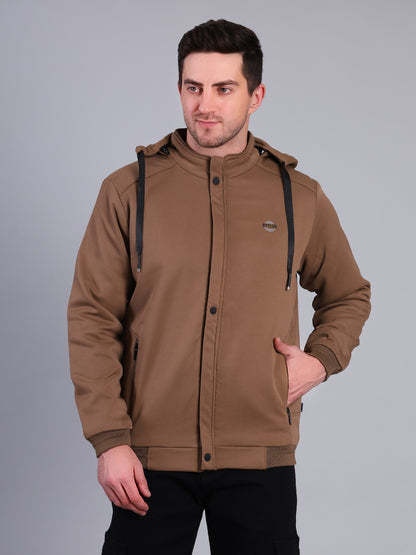 Stylox Men’s Winter Jacket with Hood | Warm Padded Jacket | Stylish Casual Outerwear