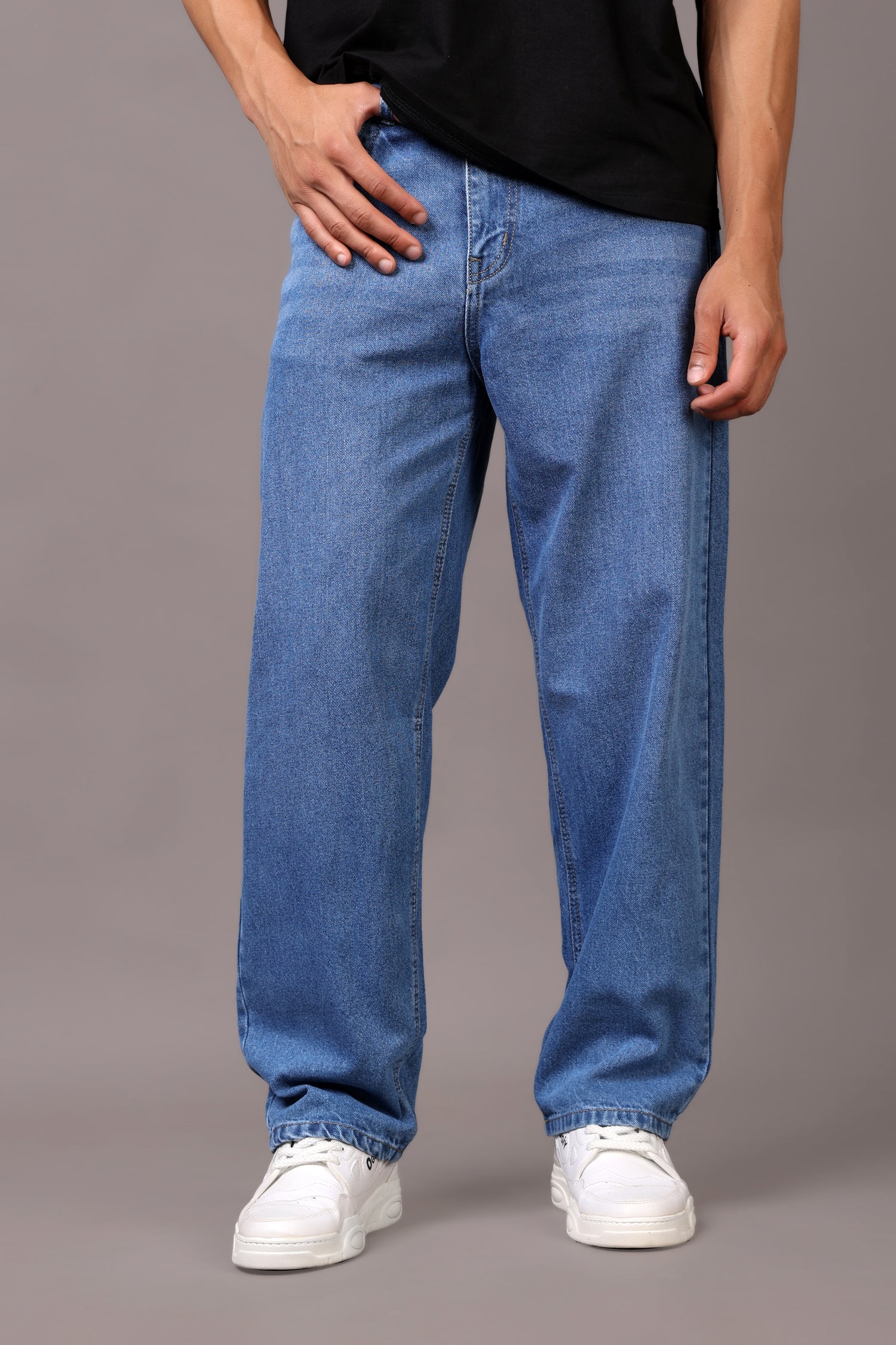 Stylox Loose Fit Jeans for Men