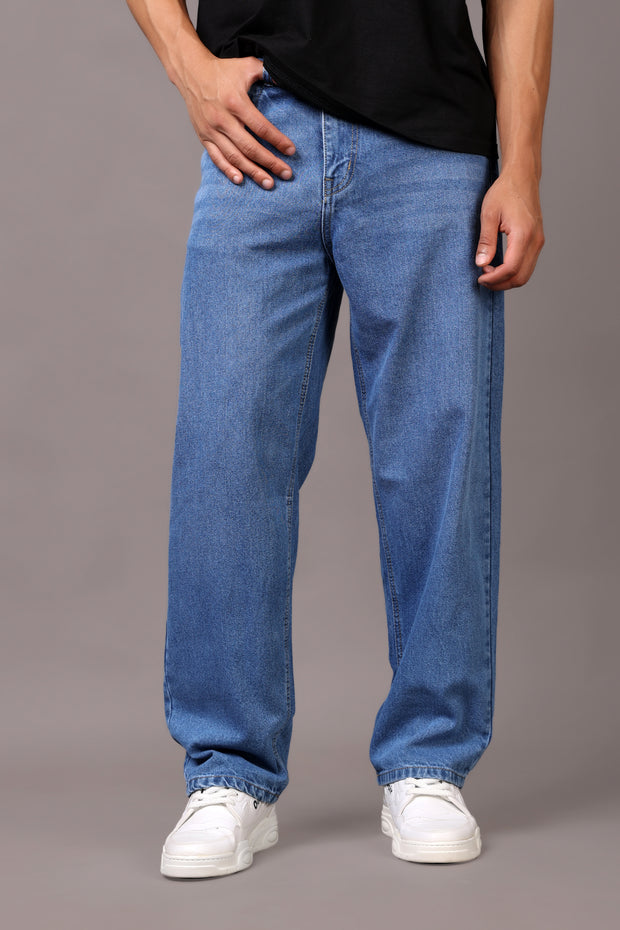 Stylox Loose Fit Jeans for Men