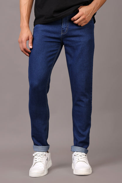 Stylox Men’s Slim Fit Mid-Rise Casual Jeans