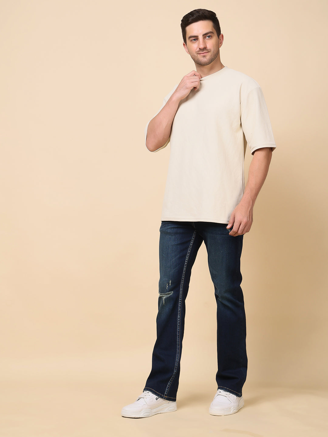 Stylox Men’s Bootcut Fit Jeans – Classic Flared Denim with Modern Comfort - Stylox