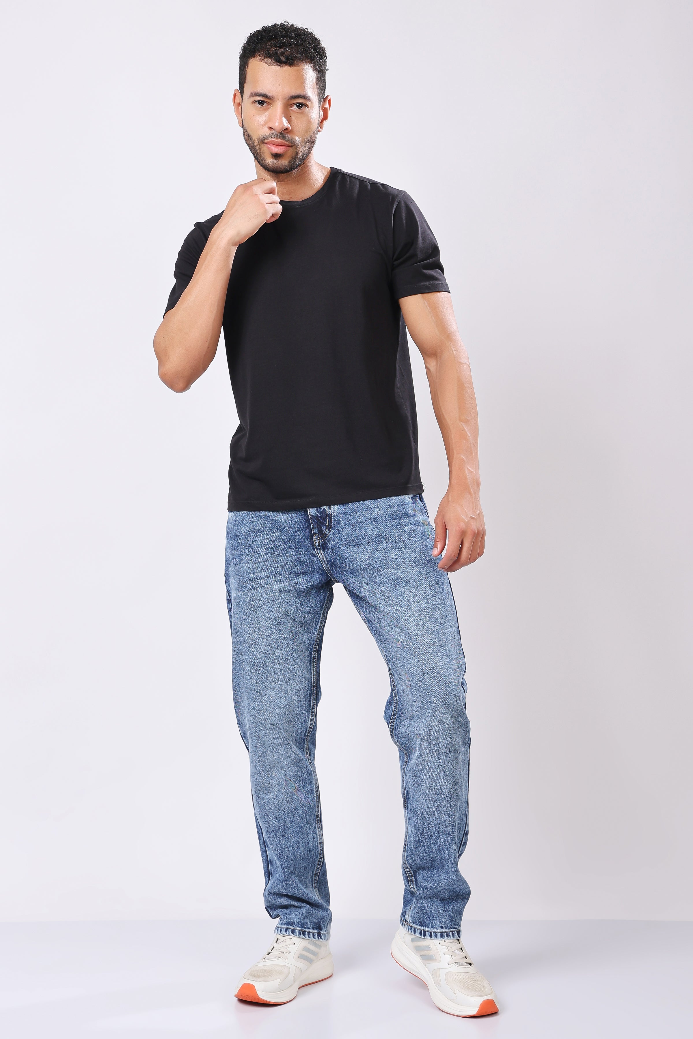 Stylox Relaxed Fit Jeans for Men | Dark Blue, Light Blue, Greenish Blue |